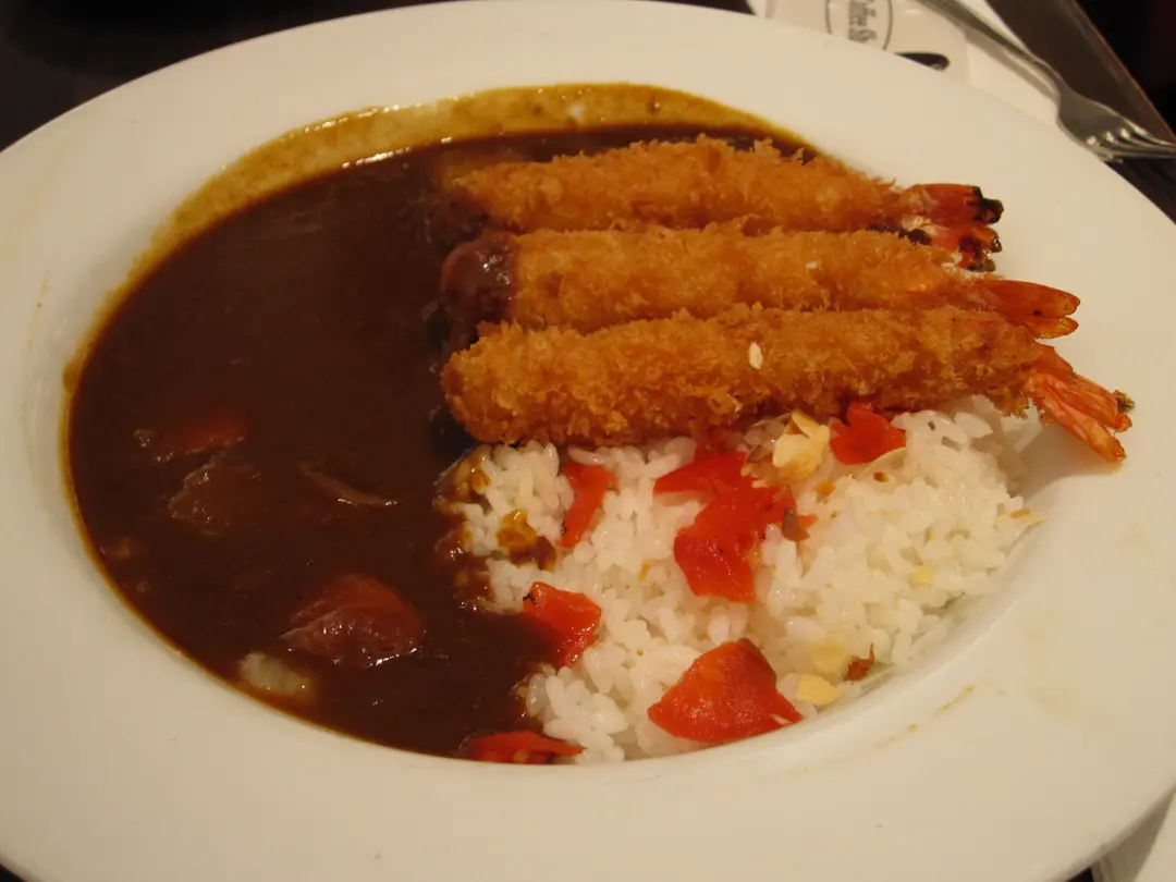 咖哩炸虾饭 咖哩炸虾饭