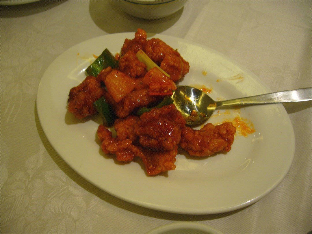 sweet & sour pork hk$90   sweet & sour pork hk$90