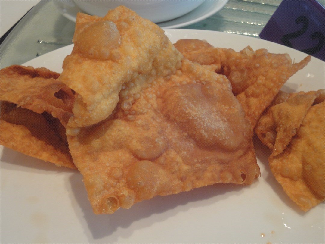 deep fried wonton - golden bauhinia cantonese "s