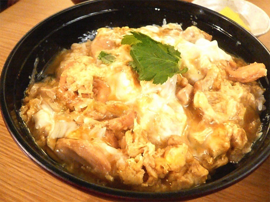 滑蛋鸡肉丼