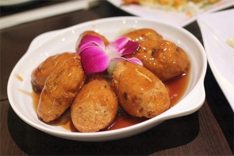 脆皮琵琶豆腐
