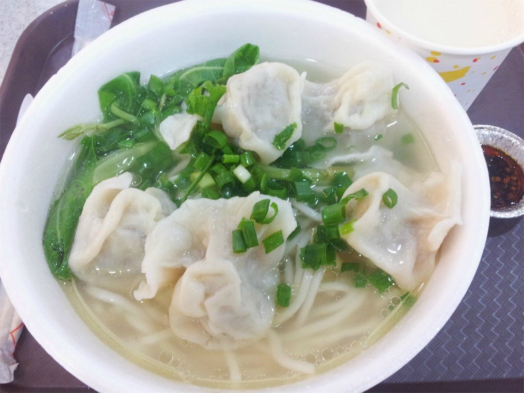 白菜猪肉水饺面