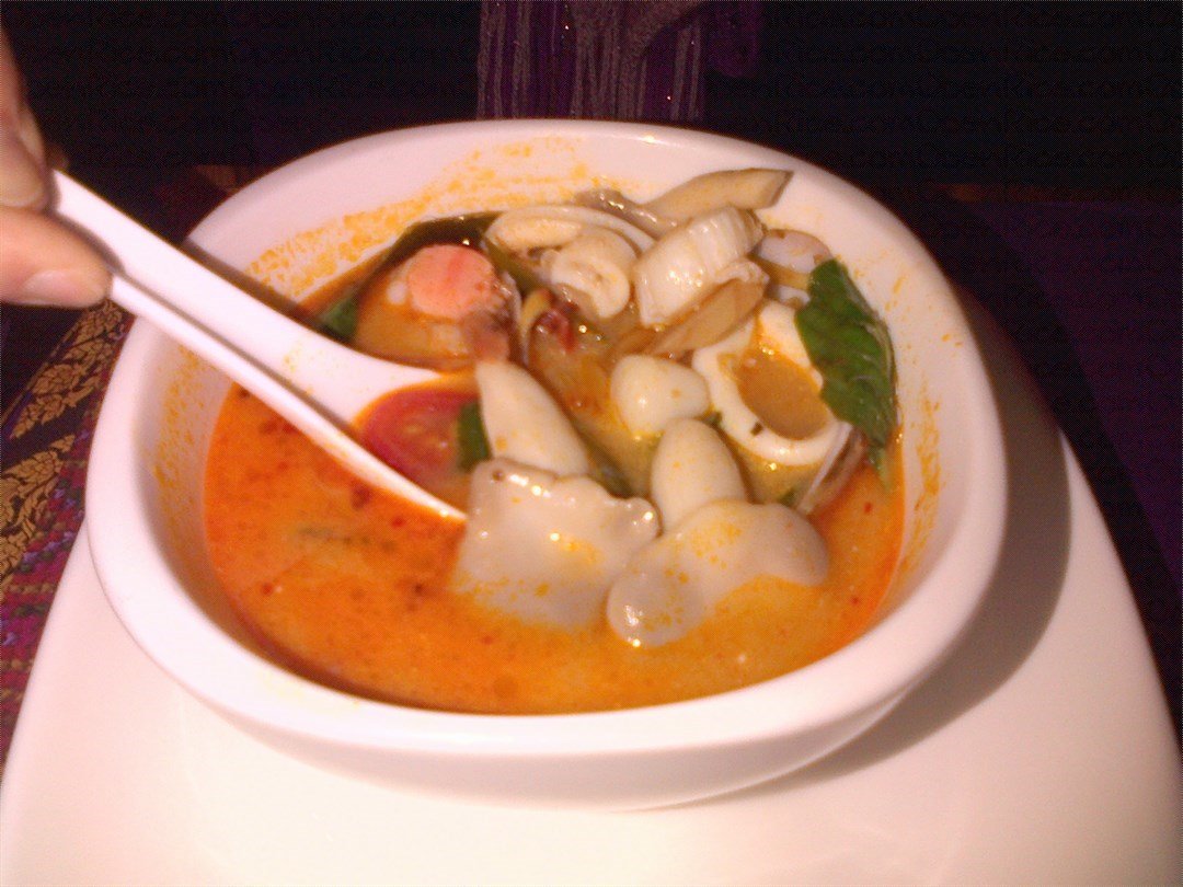 seafood tom yum soup