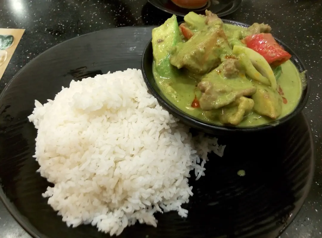 青咖喱牛肉饭 68