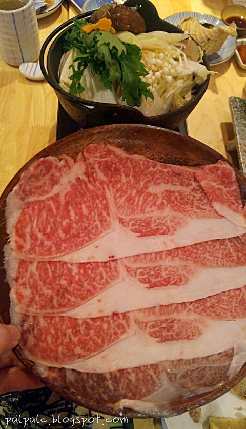 a5和牛壽喜鍋 - 銅鑼灣的漁獲浜燒