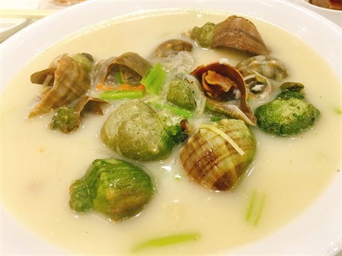 油鹽水翡翠螺 - 大角咀的福門海鮮菜館