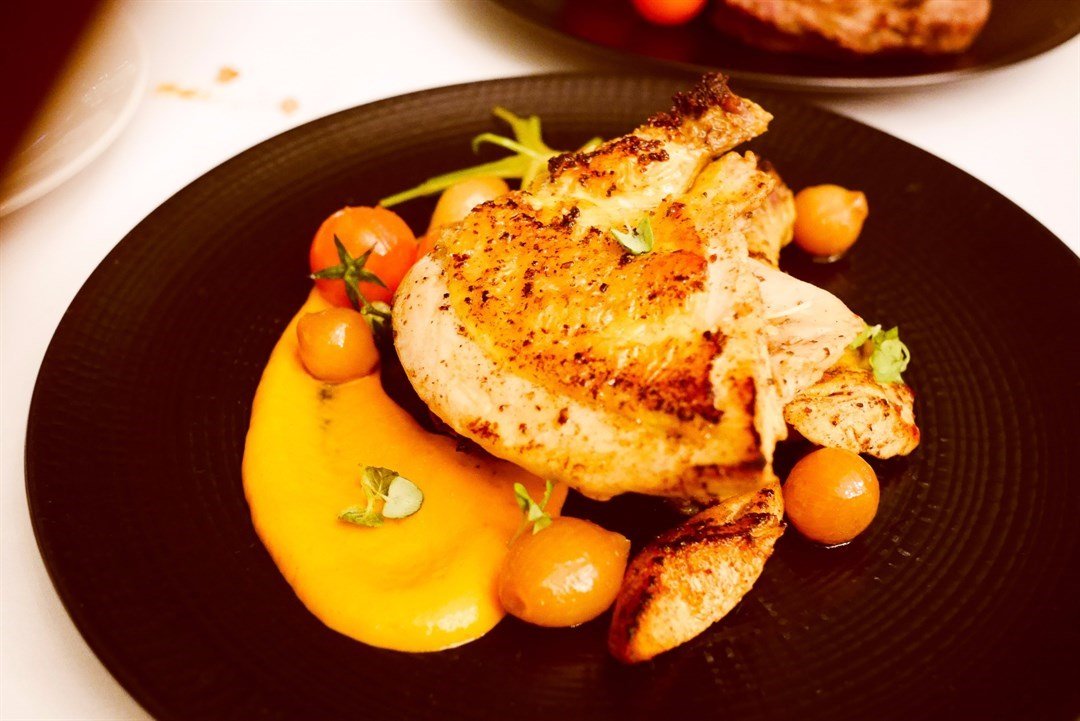 pan-fried french yellow chicken