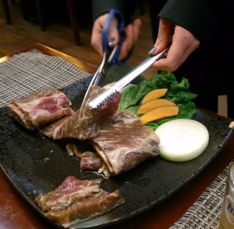 烤特大牛排骨 - 尖沙咀的阿利水韓國料理