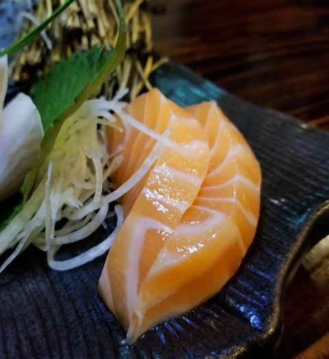 三文魚頸位置 - 西環的神川日本料理