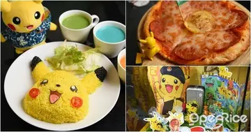 比卡超變咖哩飯　藍咖哩其實幾好食