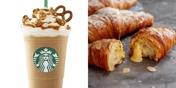 星巴克夏日星冰樂 爆谷蝴蝶圈咖啡x椰子士多啤梨