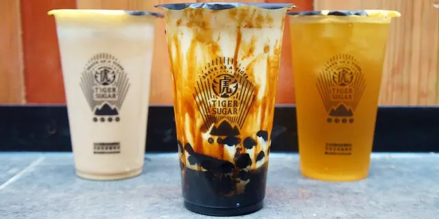 台灣排隊三個鐘！虎紋黑糖波霸鮮奶抵港（有片）