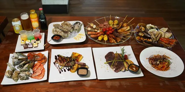 觀塘$298活海鮮+串燒放題優惠 燒蠔、凍蟹任你食