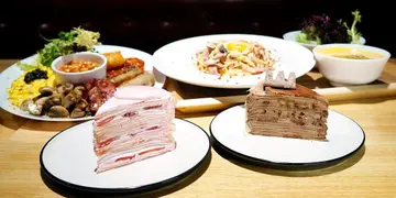奶蓋千層蛋糕、豐富All Day Breakfast 人氣網店觀塘工廈開Cafe（有片）