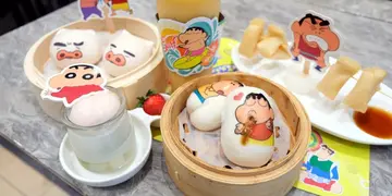 蜡笔小新点心强势回归!必点Pat Pat奶冻、朱古力流沙包(有片)