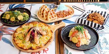 台湾回流玩味Cafe尖沙咀新店  必试邪恶咸蛋蟹肉Pizza（有片）