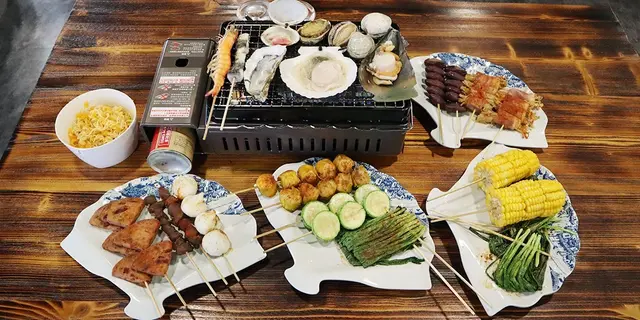 銅鑼灣$298磯燒海鮮及串燒放題！任食鮑魚/元貝/蟶子皇共七款海鮮(有片) 