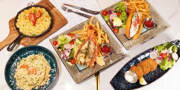 西环新开龙虾海鲜专门店  必试超浓厚龙虾Mac & Cheese、龙虾奶油扁意粉(有片)