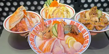 旺角新开日式丼饭店    打卡必点：乜蟹都有丼 +  火烧焦糖三文鱼卷