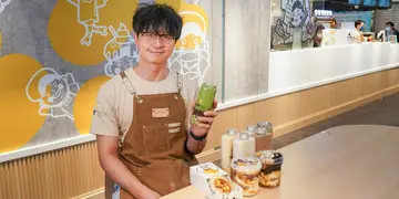 荃湾新开新派豆乳主题店  年轻老板出身豆品家族   悠闲叹7.6特浓豆乳