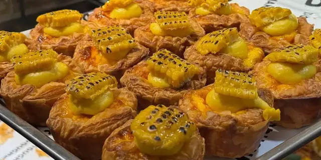 4大粟米甜品合集！粟米巴斯克芝士蛋糕/椰子粟米雪糕/粟米撻