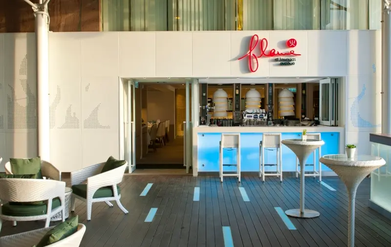 Flame at Towngas Avenue