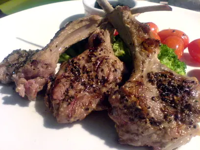 烤羊架, 還ok , 我覺得呢110元, 值