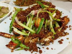 一般般的炒辣蟹