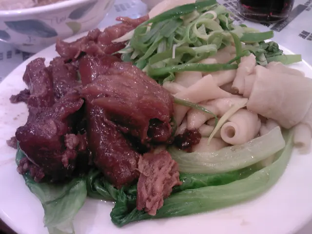 薑蔥鵝腸牛腩牛筋