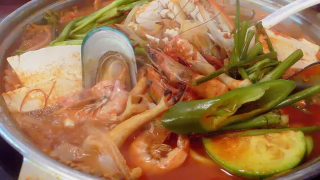 辣韓國花蟹鍋,300元