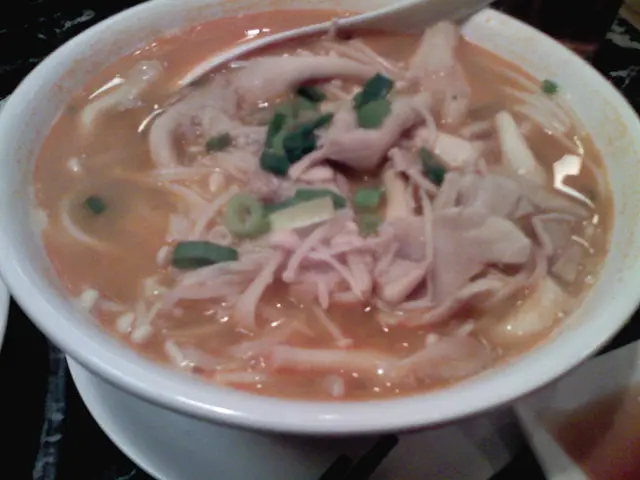 難食到暈既雜菇面, 勁大薑味, 嘔!!!!!