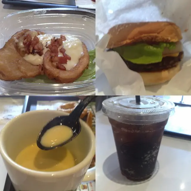 薯皮, 夏威夷漢堡, 忌廉湯, 汽水