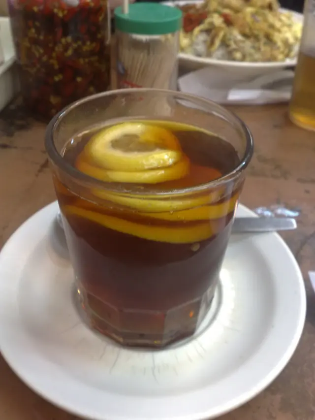 熱檸茶