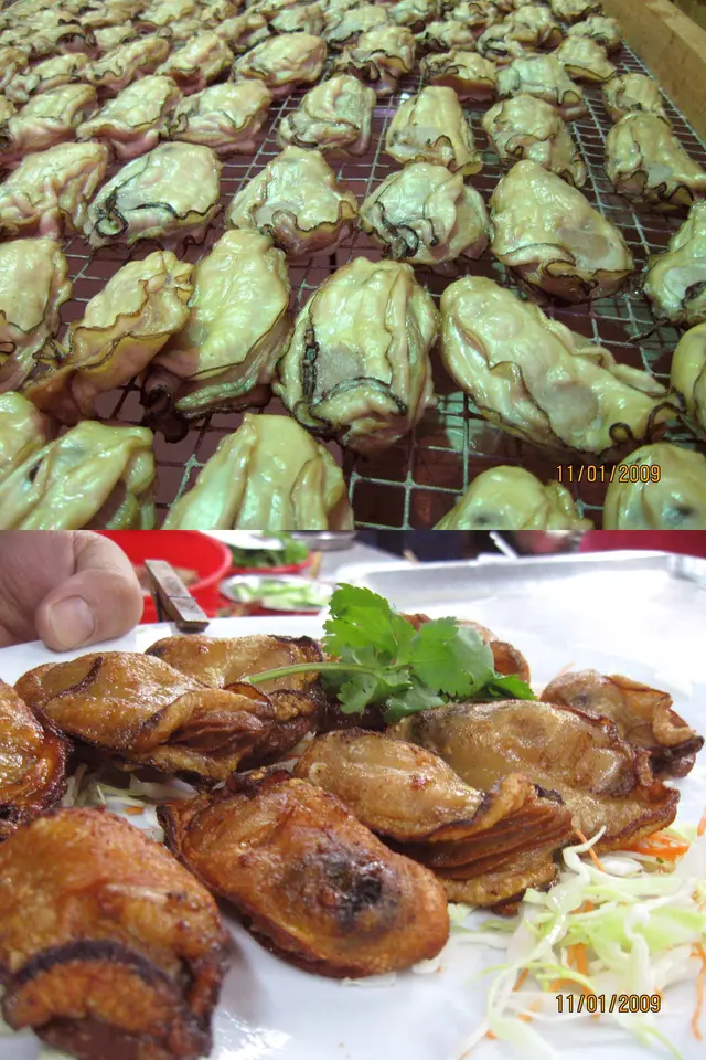 這是店主自家曬乾的蠔豉,當中包含了心機和時間