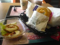 Cheese & Bacon Munch Skin, Onion Rings