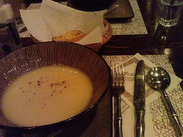 淡而無味粟米忌廉湯