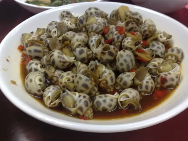 辣酒煮花螺