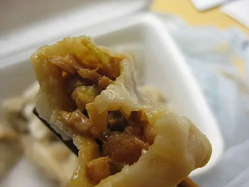 肉汁丰富的西葫芦鲜肉饺