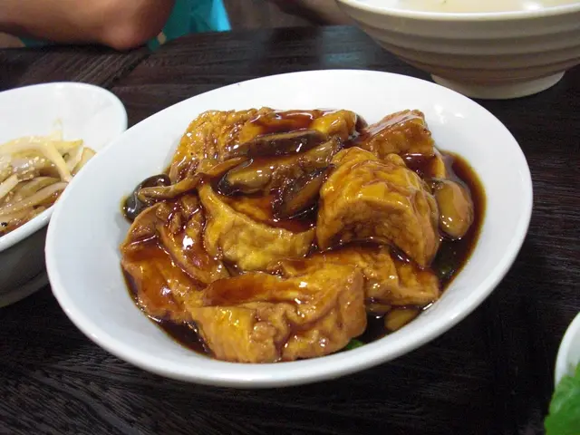 紅燒豆腐：普通