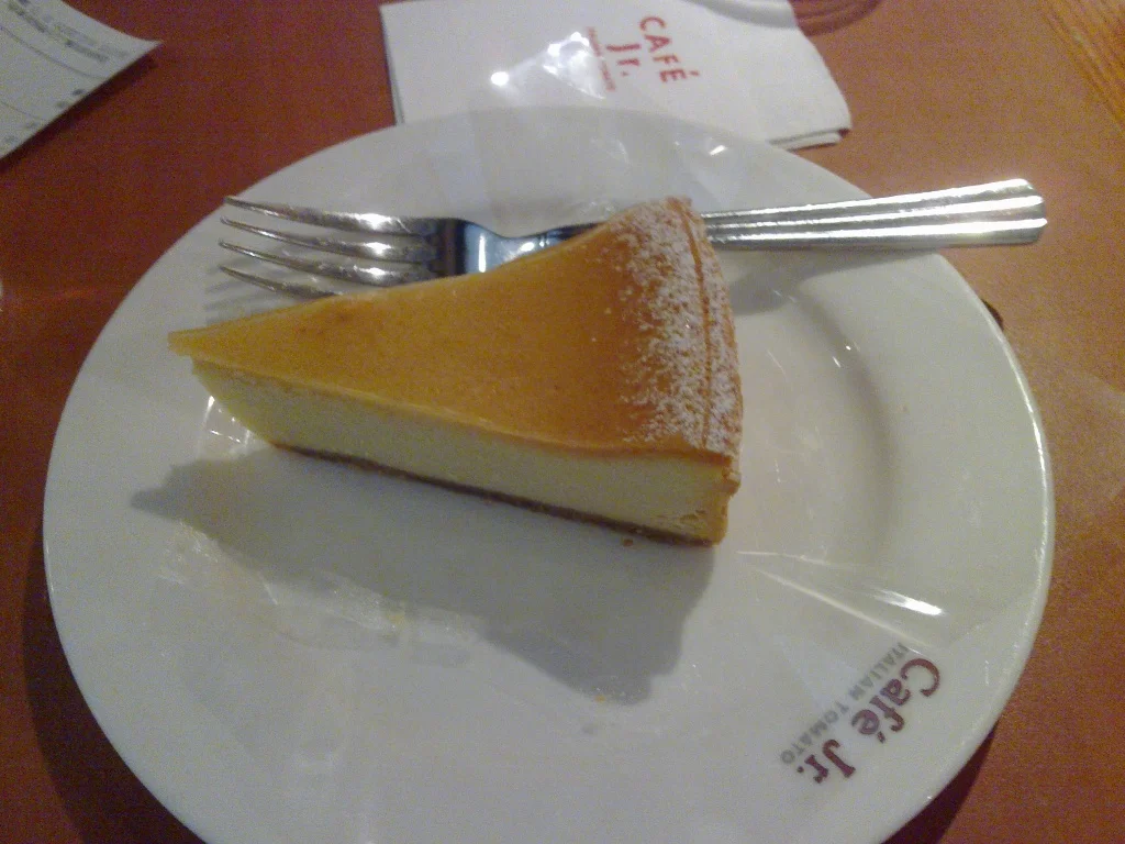 new york cheese cake - italian tomato café jr.