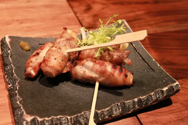 豚肉芝士蟹肉串