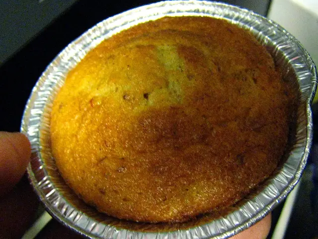 送的 banana muffin