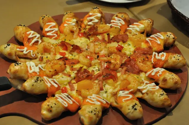 大蝦沙律星芝批