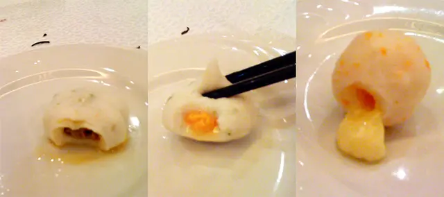 流心三丸：麻辣丸 + 蟹粉丸 + 芝士丸