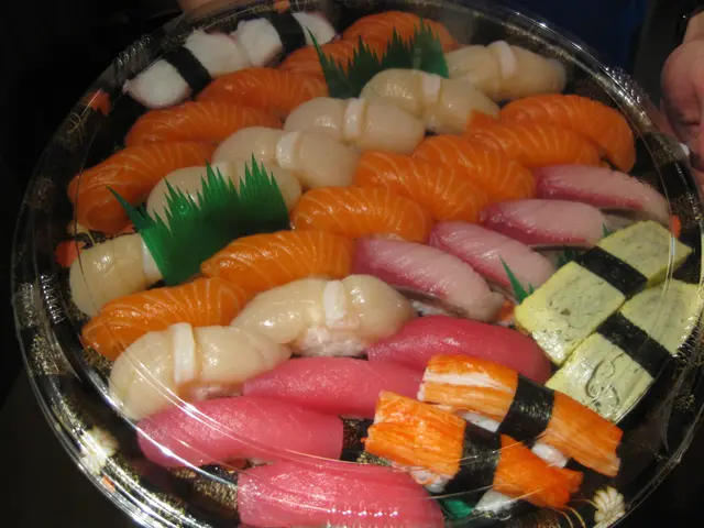 成盤sushi (個帶子勁鮮甜)