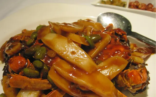 松鼠最愛---大閘蟹炒年糕