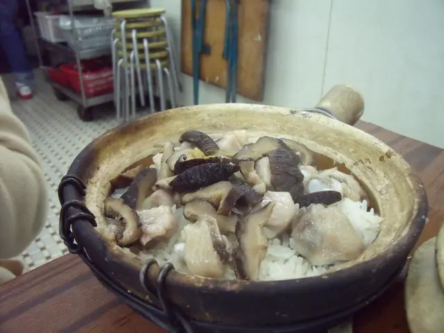 北菇滑雞煲仔飯