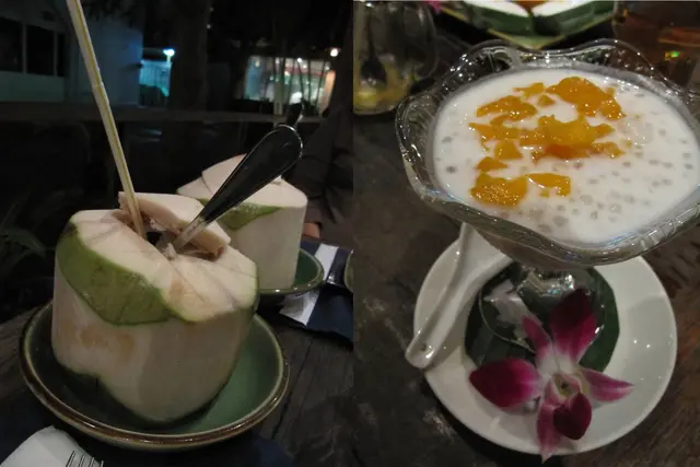 凍椰青 & 椰汁芒果西米露