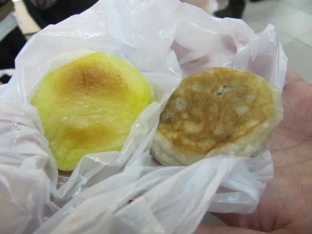 奶皇燒餅，豆沙燒餅