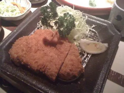 吉列黑豚豬扒定食